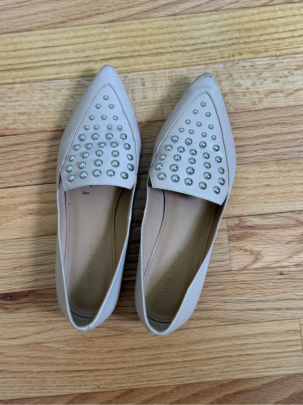 Marc Fisher Studded Flats